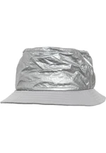 Pressed paper bucket silver hat