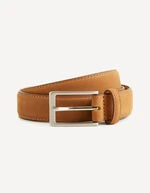 Celio Leather Belt Cipola with Buckle - Men