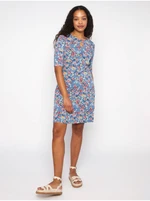 Light blue women floral dress Blutsgeschwister - Women