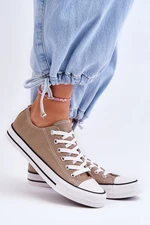 Classic low women's sneakers beige Vegas