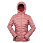 Women's double-sided jacket hi-therm ALPINE PRO EROMA DUSTY ROSE