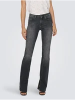 Black Women Flared Fit Jeans ONLY Blush - Women