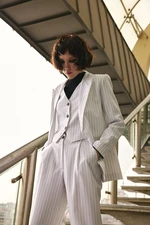 VATKALI Basic Blazer Jacket White