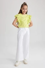 DEFACTO Wide Leg Wowen Fabrics Pants