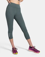 Women's 3/4 fitness leggings KILPI AMIRA-W Dark gray