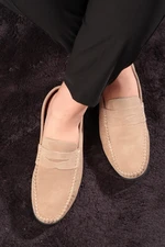 Ducavelli Naran Genuine Leather Men's Casual Shoes, Loafers, Lightweight Shoes, Suede Shoes.