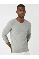 Koton Basic Knitwear Sweater V-Neck