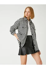 Koton Checkered Shirt with Buttons