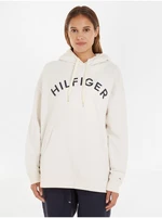 Krémová dámská mikina Tommy Hilfiger