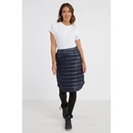 Navy blue quilted skirt SAM 73 Alaska