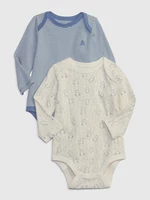 GAP Baby body z organické bavlny, 2 ks - Kluci