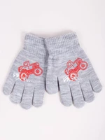 Yoclub Kids's Gloves RED-0012C-AA5A-023