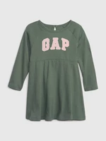 Green girl's dress with GAP logo