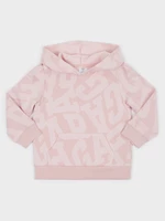 Light pink girls' patterned sweatshirt GAP