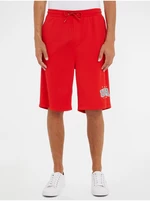 Červené pánské kraťasy Tommy Jeans Modern Sport - Pánské
