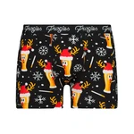 Men's boxers Smoke beer black Frogies Christmas