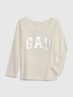 GAP Children's T-shirt with metallic logo - Girls