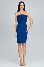 Figl Woman's Dress M571 Navy Blue