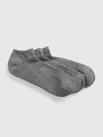 Set of three pairs of men's socks in grey GAP