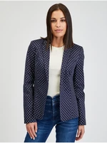 Orsay Dark blue lady polka dot jacket - Ladies