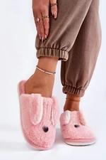 Women's fur slippers light pink Remmi