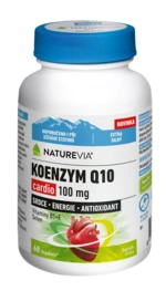 NatureVia Koenzym Q10 Cardio 100 mg 60 kapslí