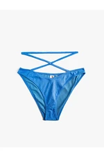 Koton Textured Bikini Bottoms with Crisp Pile Detail.