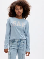 GAP Children's T-shirt with logo - Girls