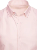 Men's Solid Pink Dstreet Shirt