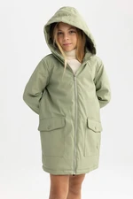 DEFACTO Hooded Raincoat