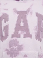 GAP Children's tie-dye sweatshirt with logo - Girls