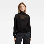 G-STAR Sweater - Core roll neck knit wmn black