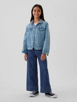 GAP Children's wide jeans High Rise Stride - Girls