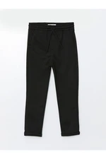 LC Waikiki LCW Vision New Black Elastic Waist Basic Boy Trousers