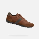 Brown men's sneakers Geox Wells - Men's