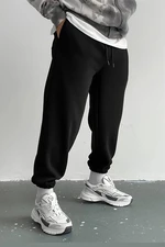 84184 Dewberry 3 Thread Mens Sweatpants-BLACK