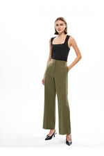 LC Waikiki LCW Elastic Waist Wide Leg Women's Trousers