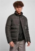 Short Puffer Jacket black