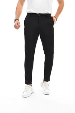 34895 Dewberry Ids Lycra Mens Trousers-BLACK