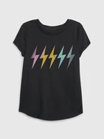 GAP Children's T-shirt organic with print - Girls