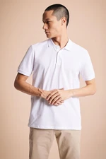 DEFACTO Regular Fit Short Sleeve 100% Cotton Polo Basic T-Shirt