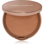 Nude by Nature Flawless Pressed Powder Foundation kompaktní pudrový make-up odstín N6 Olive 10 g