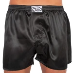 Men's briefs Styx classic rubber satin black