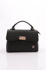 DGN 10011 Women's Lockable Bag Black Black