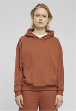 Women's Terry Oversized Hoodie Rusty