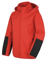 Children's softshell jacket HUSKY Sonny K red