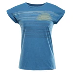 Women's functional T-shirt with cool-dry ALPINE PRO GREMA mykonos blue variant pb