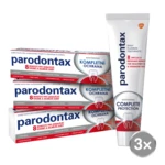 PARODONTAX Kompletná ochrana Whitening zubná pasta 3 x 75 ml