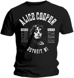 Alice Cooper T-Shirt School's Out Lyrics Unisex Black M