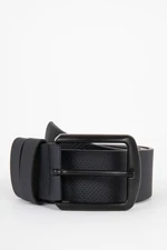 DEFACTO Men's Faux Leather Jean Belt